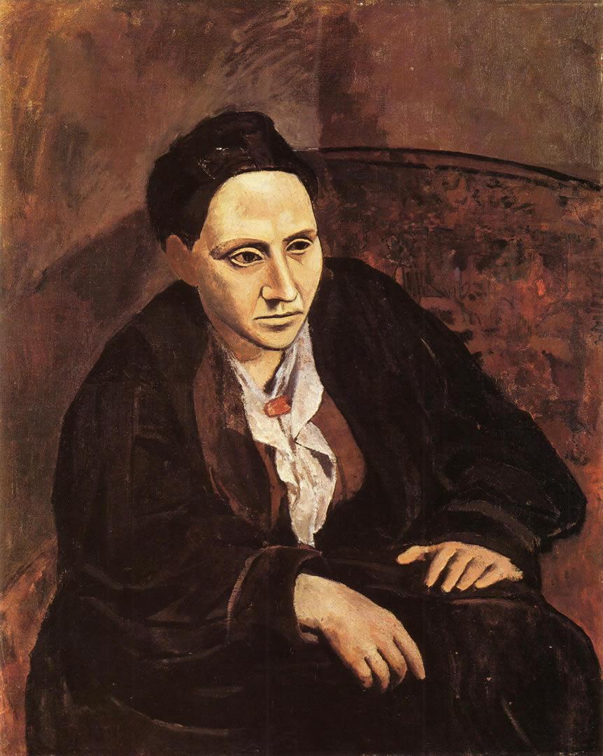 862x1080 Portrait Of Gertrude Stein 1905 Picasso Portrait Of Gertrude Stein 1905