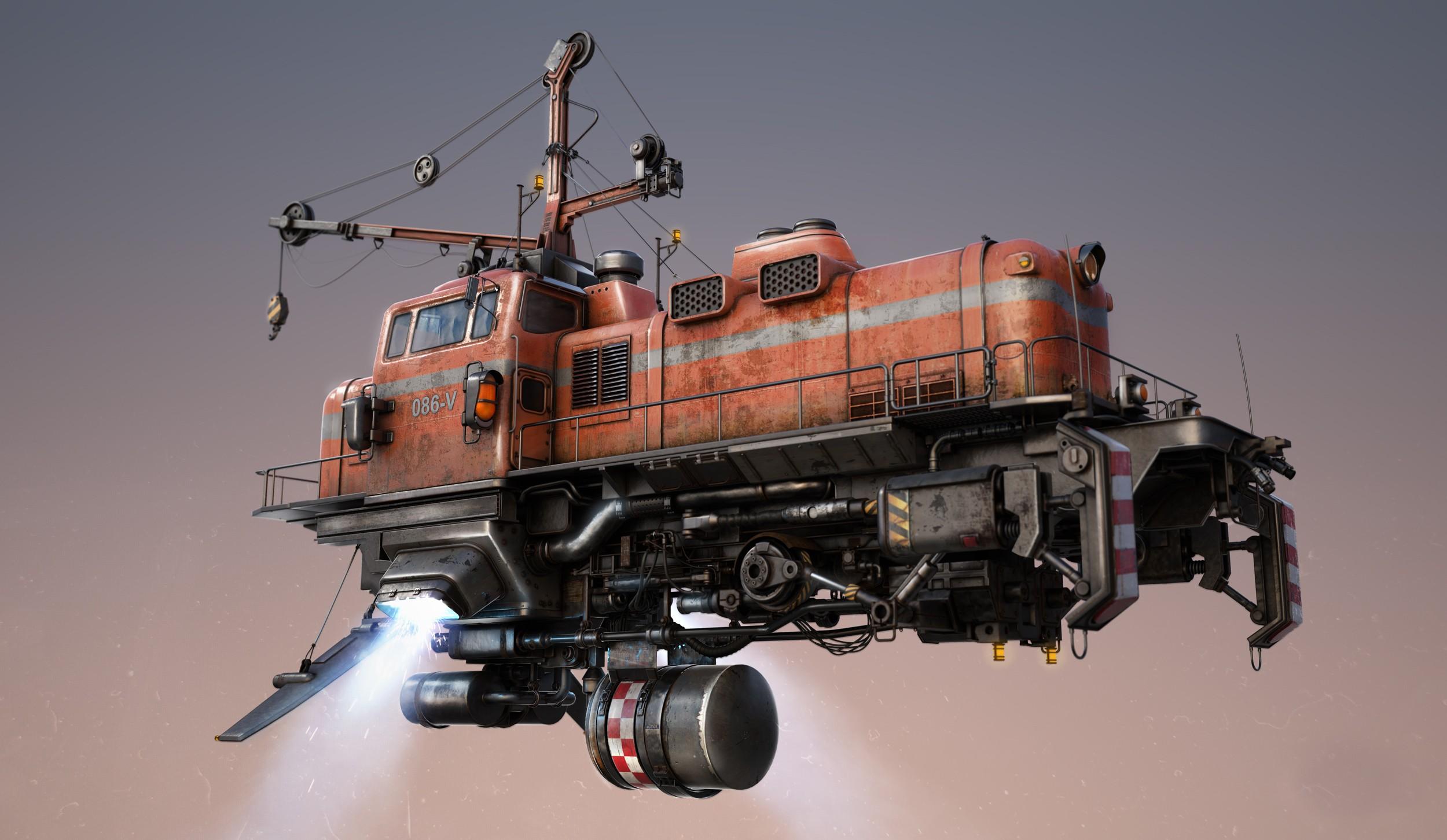 2500x1452 #steampunk, #vehicle, #pipes, #dieselpunk, #simple background, #drawing, #CGI, #machine, #digital art, #artwork, #futuristic, #dieselpunk airship, #technology, #diesel locomotive, #flying, #steampunk airship, #floating, wallpaper. Mocah HD