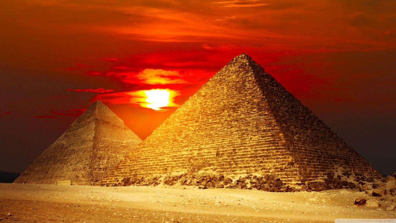 1600x900 Egypt Pyramids Wallpaper. (64++ Wallpaper)