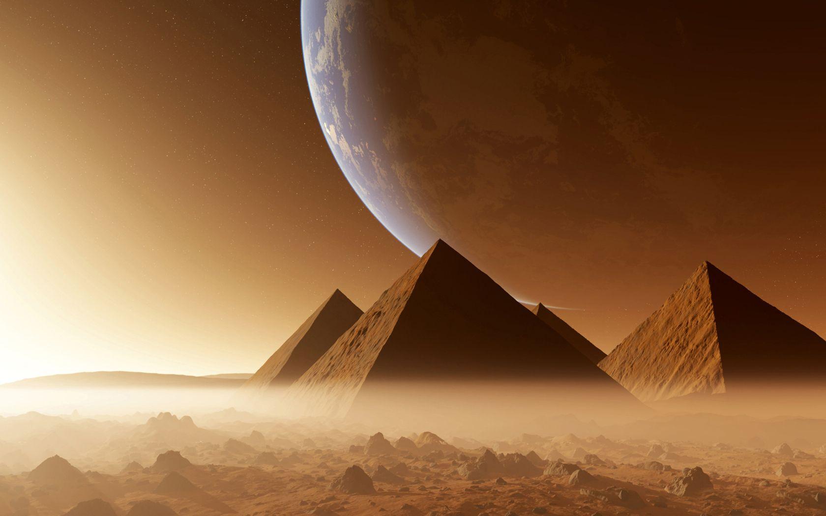 1680x1050 1680x1050px Egypt Pyramids Wallpaper