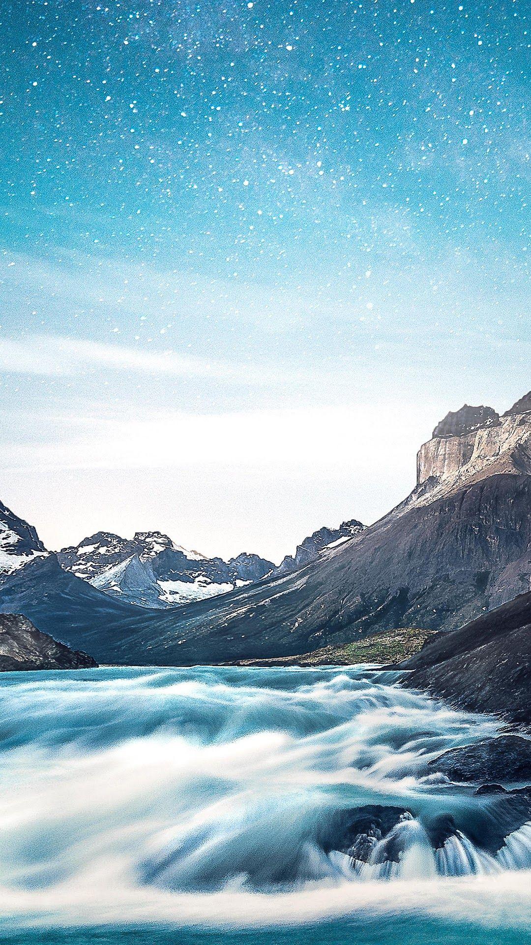 1080x1920 Sky, Water, Nature, Blue, Natural landscape, Mountain iphone wallpaper. Nature background, Landscape, Nature