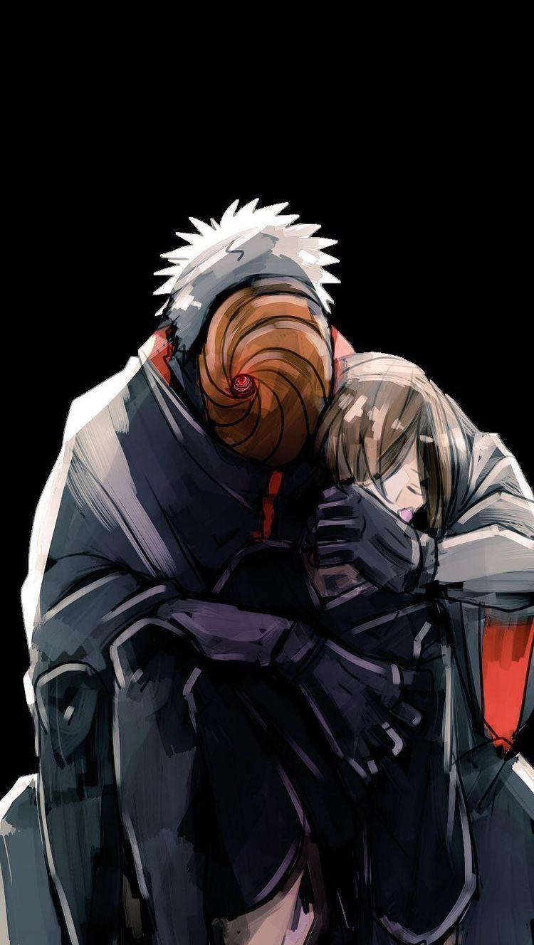 750x1328 Obito & Rin. Naruto shippuden anime, Anime naruto, Naruto art