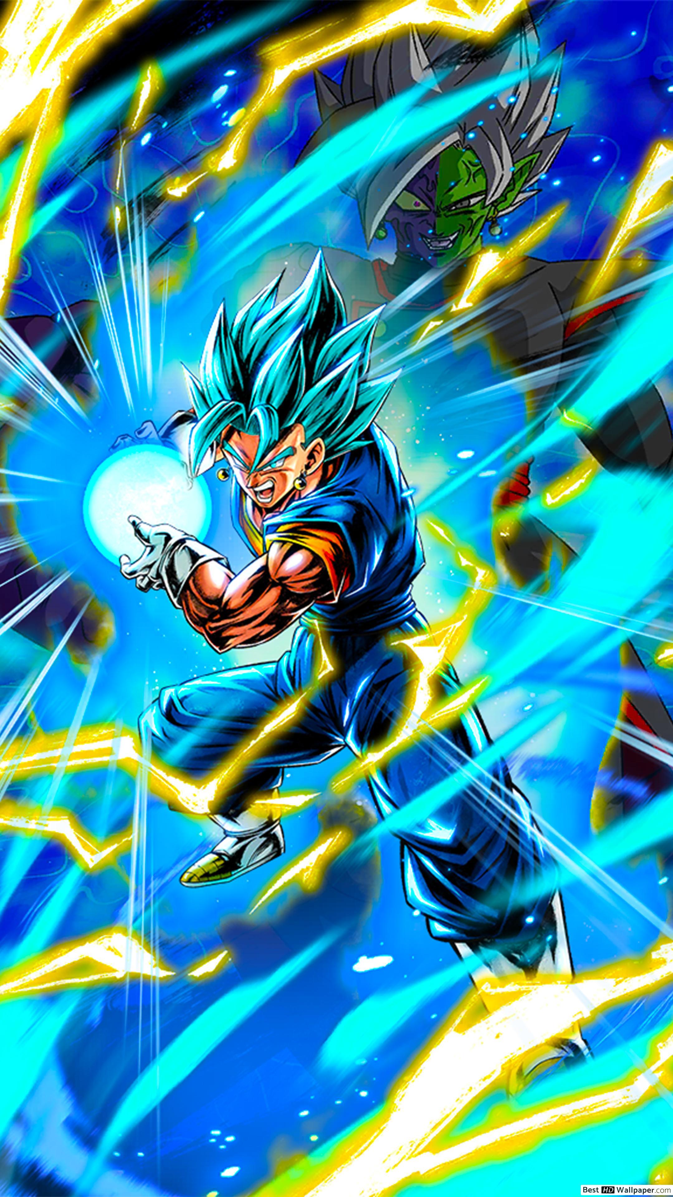 2160x3840 Vegito Blue Super Vegito Blue [Dragon Ball Super] Art From Dragon Ball Legends (Android IPhone) HD Wallpaper Download