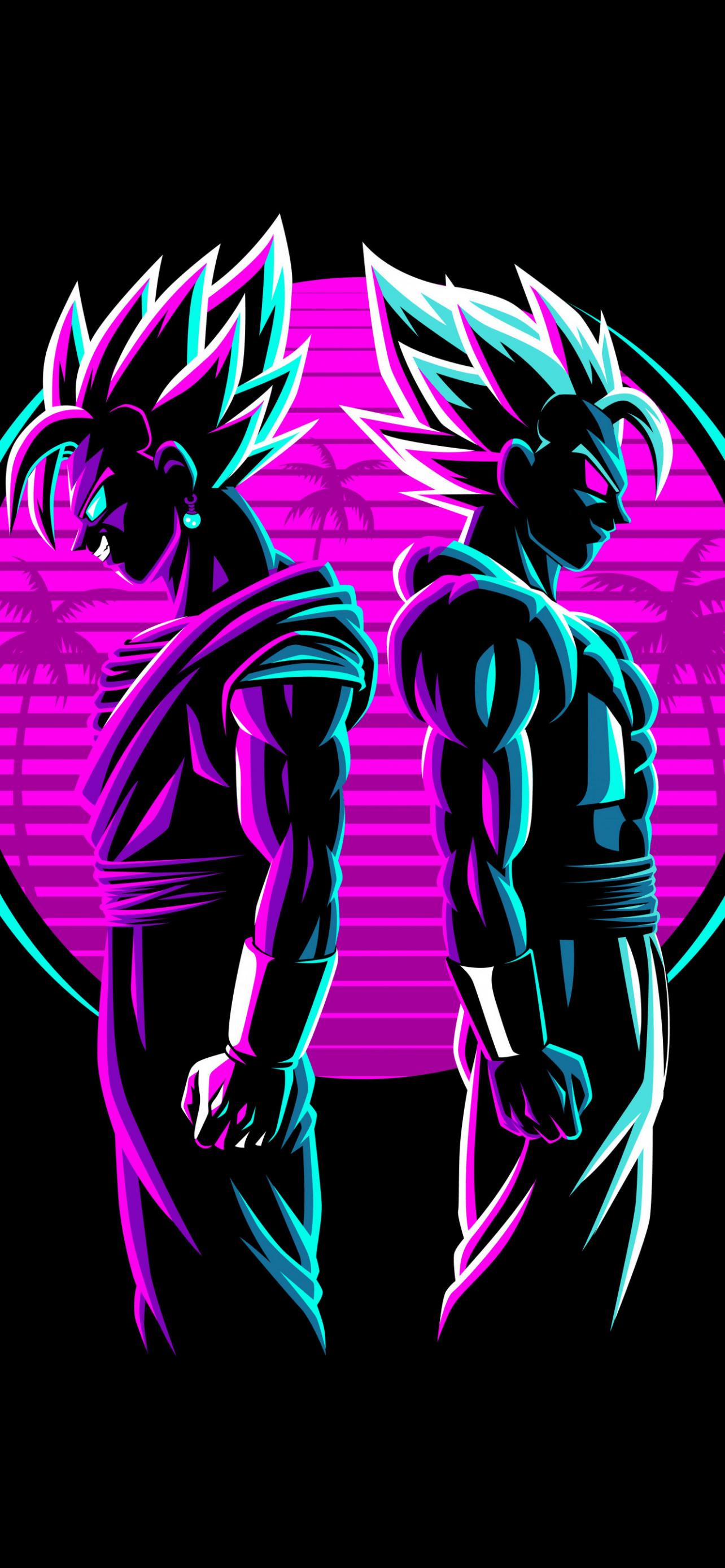 1284x2778 Vegeta Wallpaper 4K, Vegito, Fusion, Dragon Ball Z