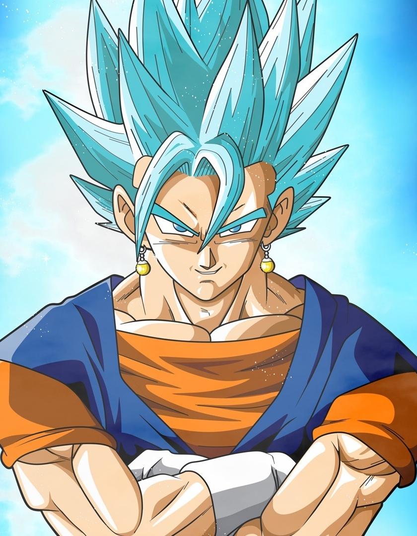 840x1080 Download 840x1160 wallpaper vegito, dragon ball, confident, anime boy, iphone iphone 4s, ipod touch, 840x1160 HD image, background, 7983