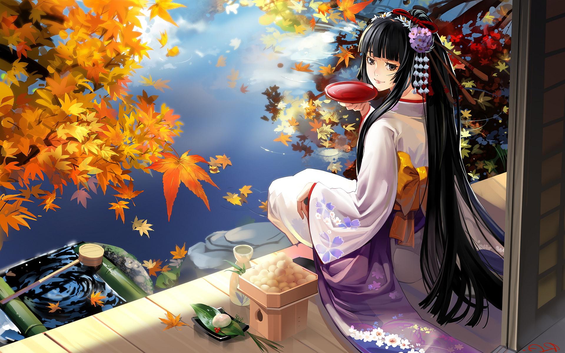 Geisha Anime Girl Wallpapers Top Free Geisha Anime Girl Backgrounds Wallpaperaccess 3268