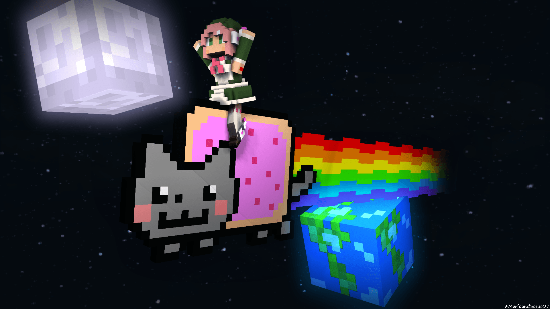 1920x1080 Nyan Cat Wallpaper