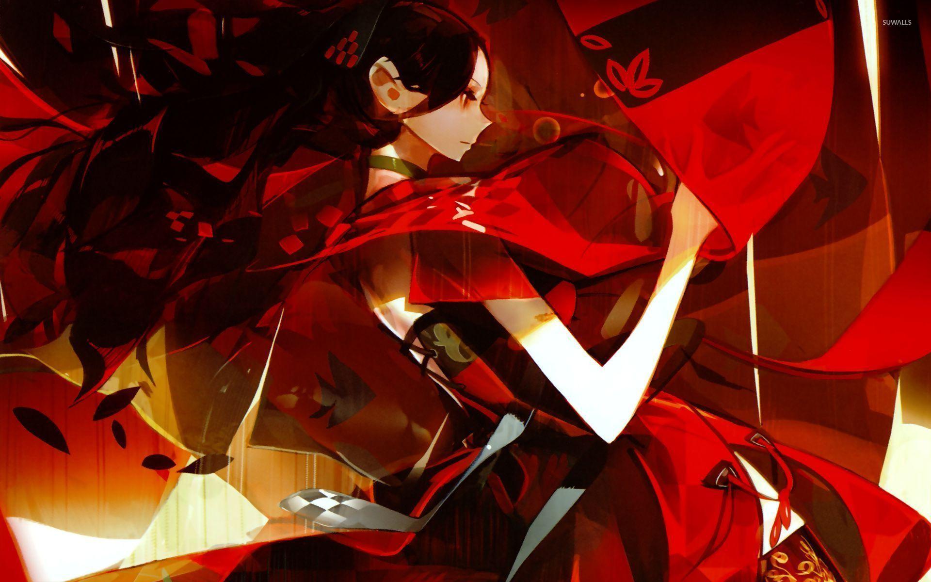 1920x1200 Anime Dark Geisha