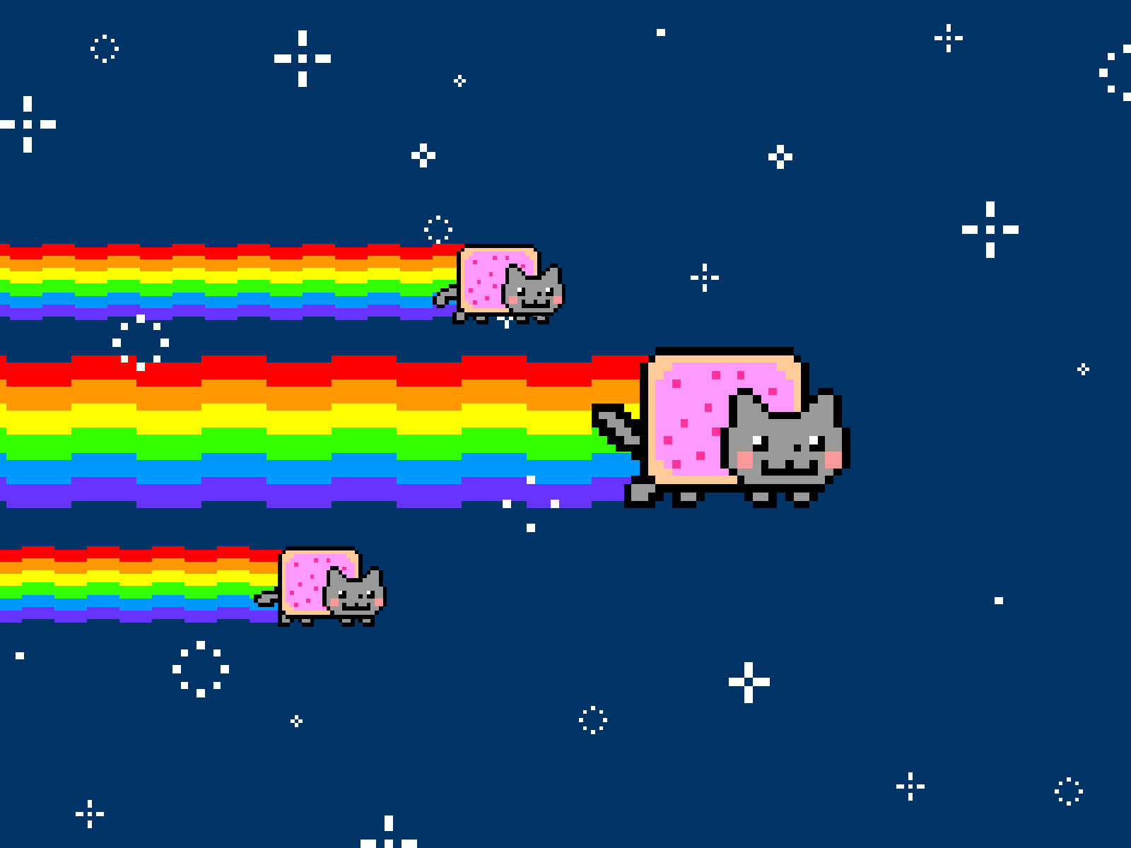 1600x1200 Nyan Cat Wallpaper