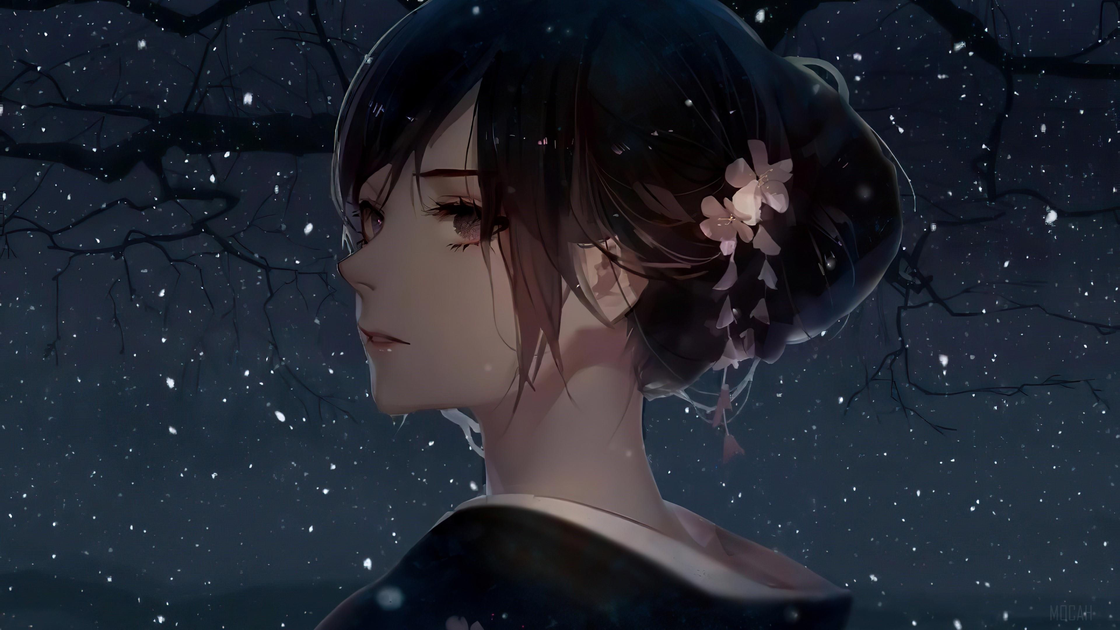 3840x2160 Face, Geisha, Girl, Kimono 4k wallpaper. Mocah HD Wallpaper