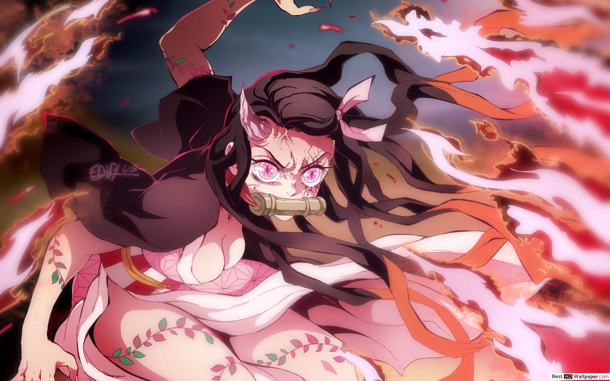 2560x1600 Nezuko Kamado Wallpaper HD wallpaper download