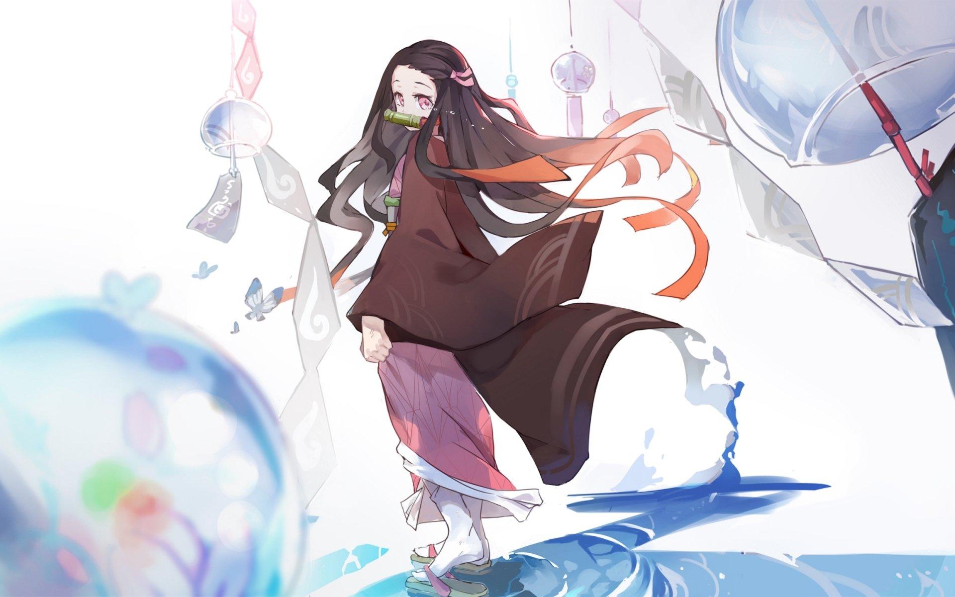 1920x1201 Nezuko HD Wallpaper Free HD Wallpaper