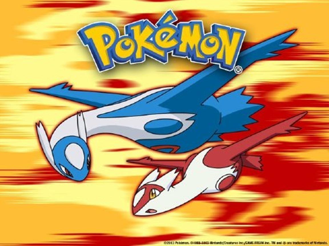 1152x864 Eons and Latios Wallpaper