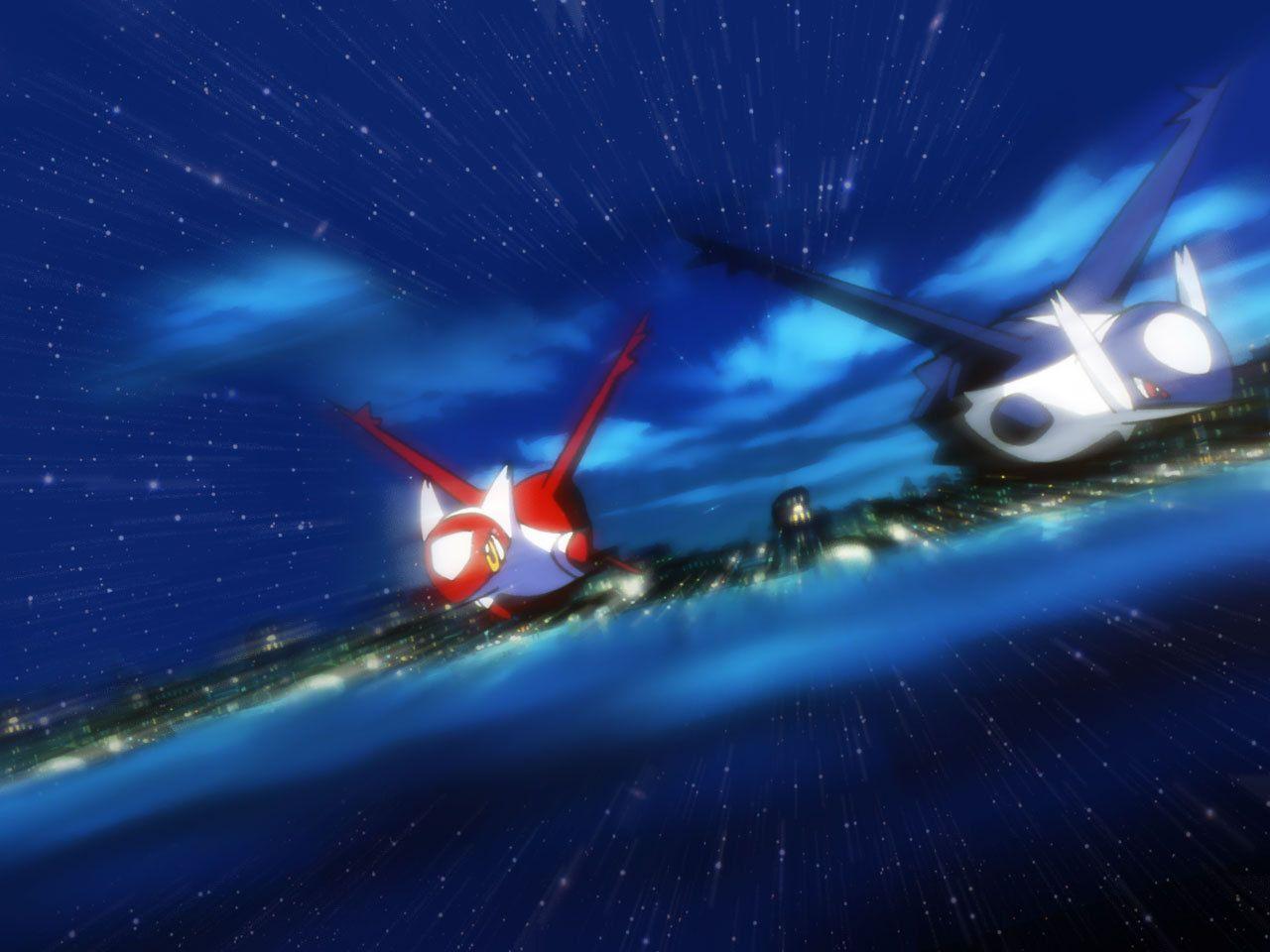 1280x960 Pokémon by Review: - : Latias & Latios
