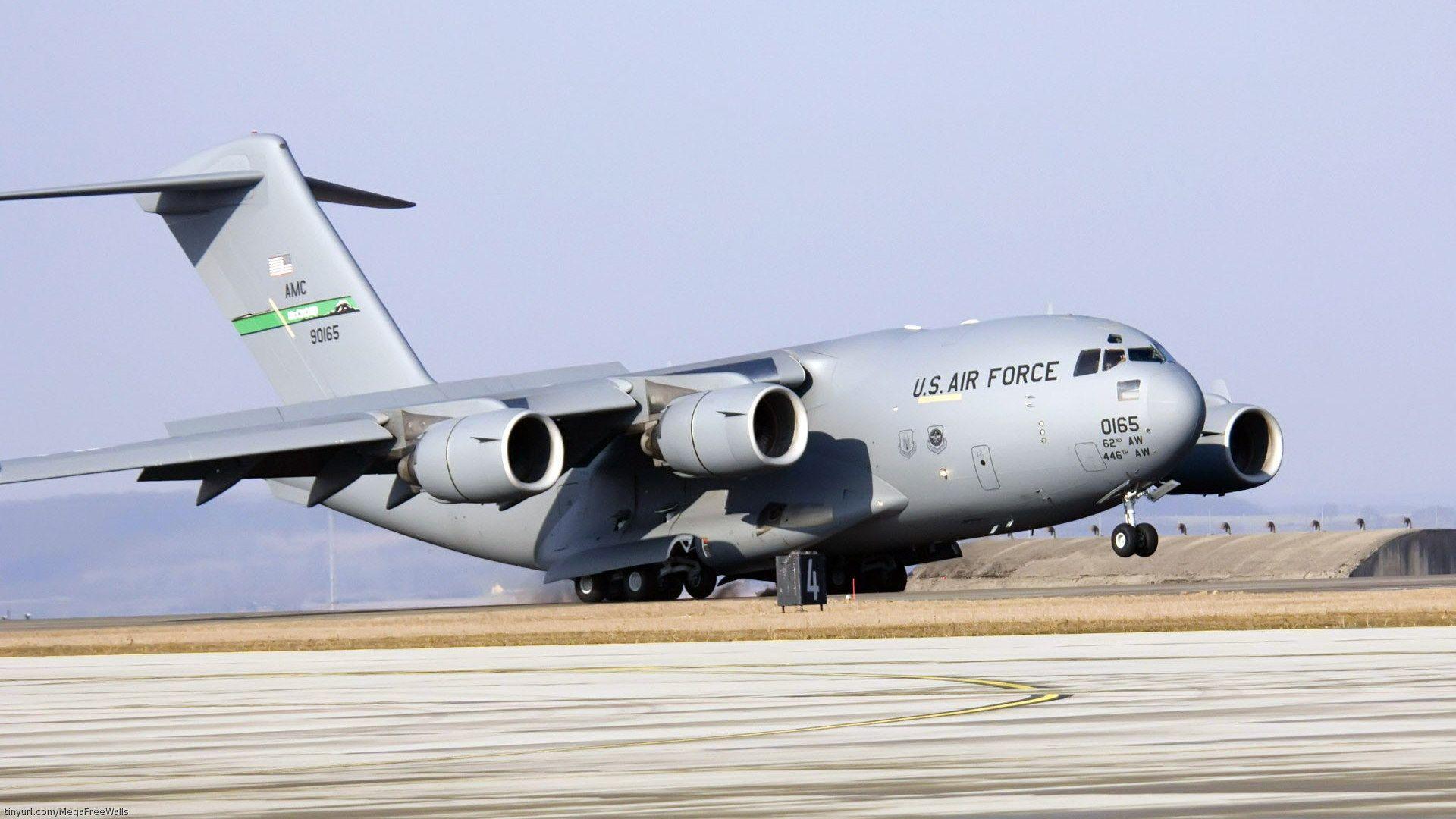 1920x1080 U.S.A.A.F. & U.S.A.F. CARGO PLANES. C 17 globemaster iii, Aircraft, Microlight aircraft