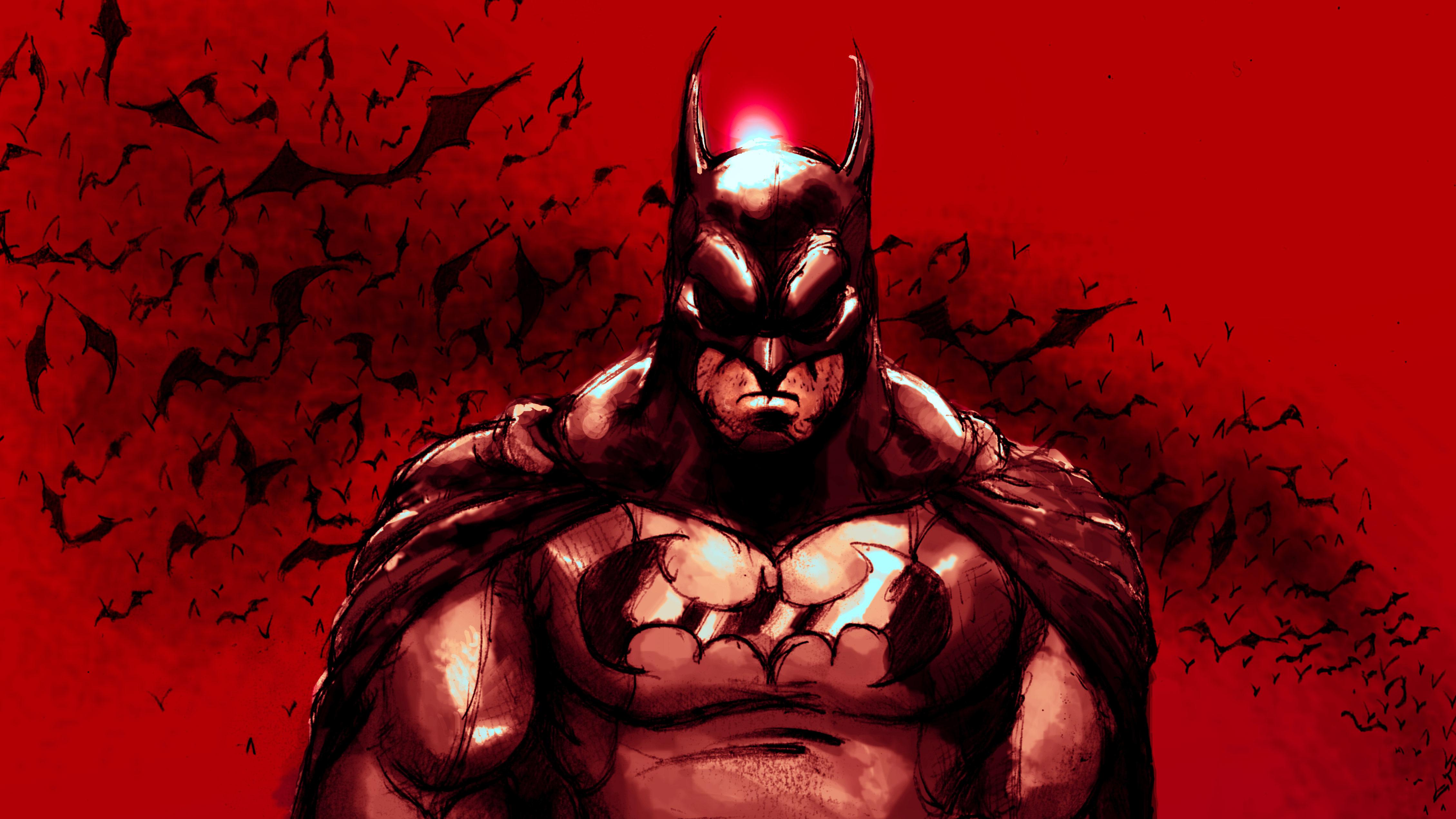4518x2541 Batman Red 4k, HD Superheroes, 4k Wallpaper, Image, Background, Photo and Picture