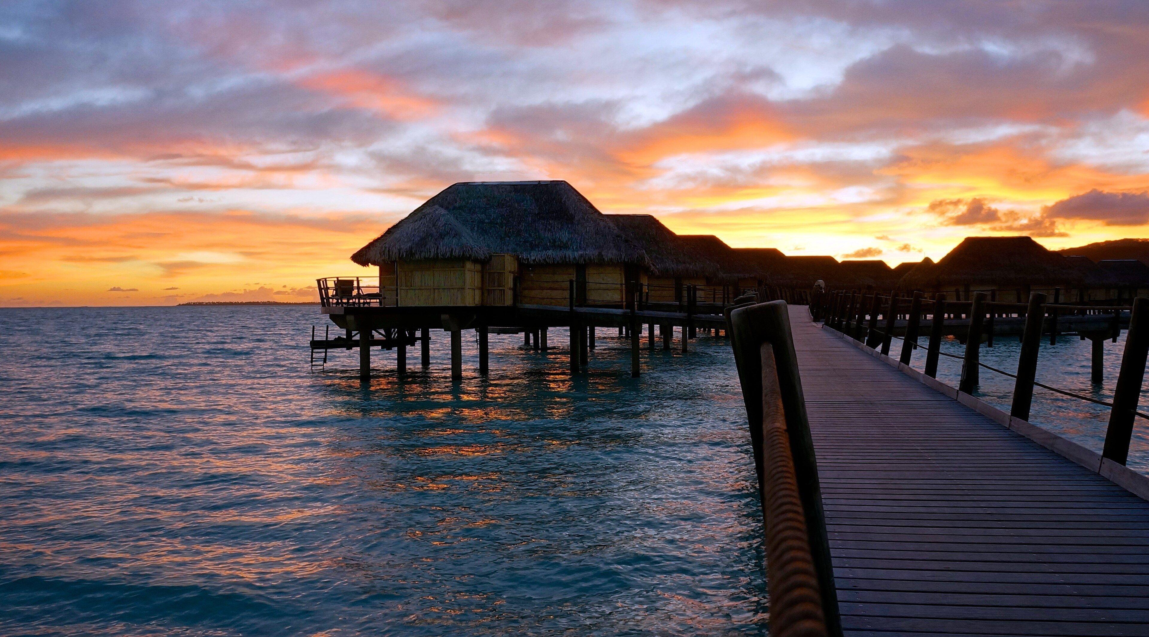 3840x2130 french polynesia 4k wallpaper windows. Island resort, French polynesia, Vacation