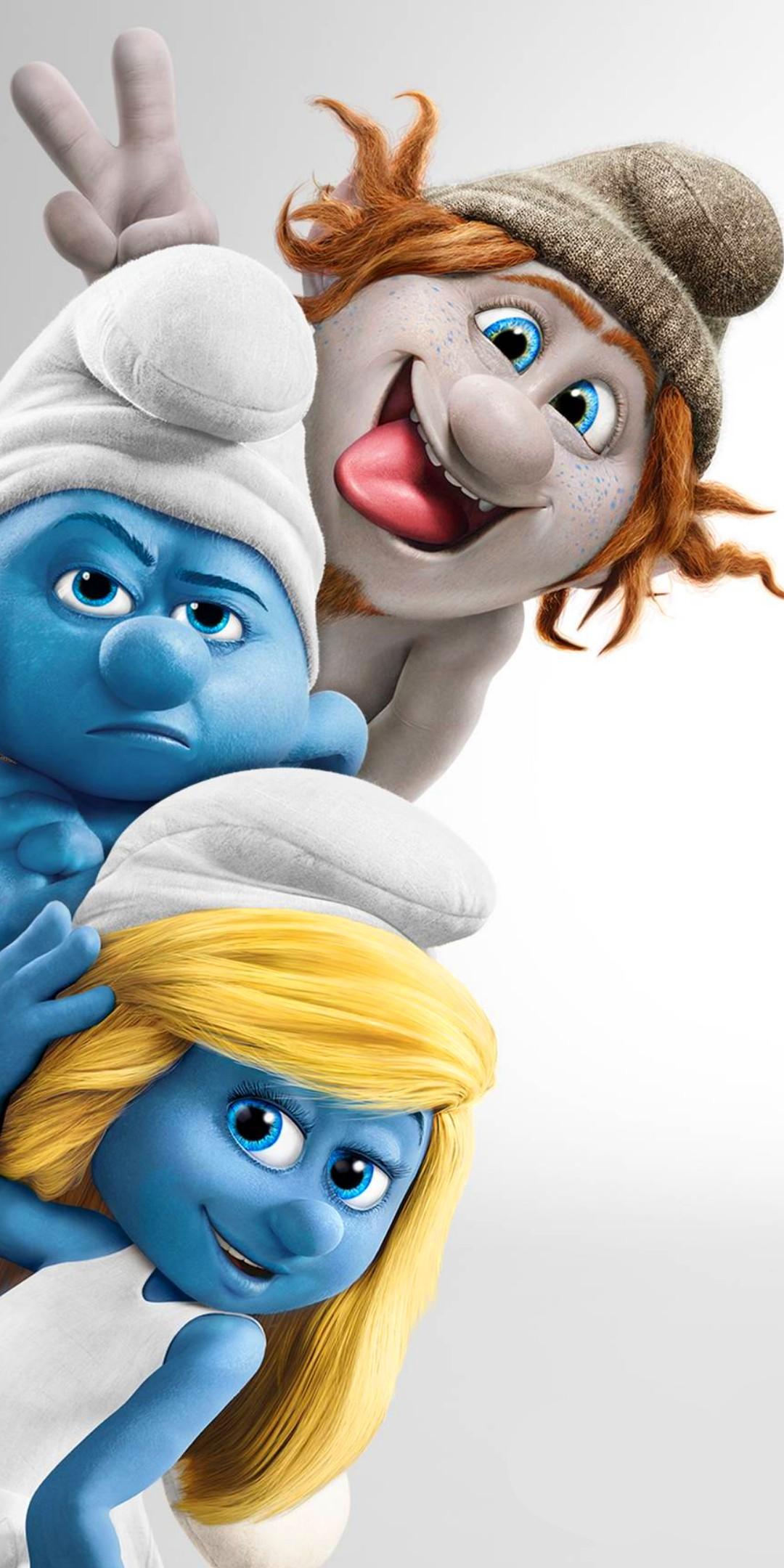 1080x2160 The Smurfs Phone Wallpaper