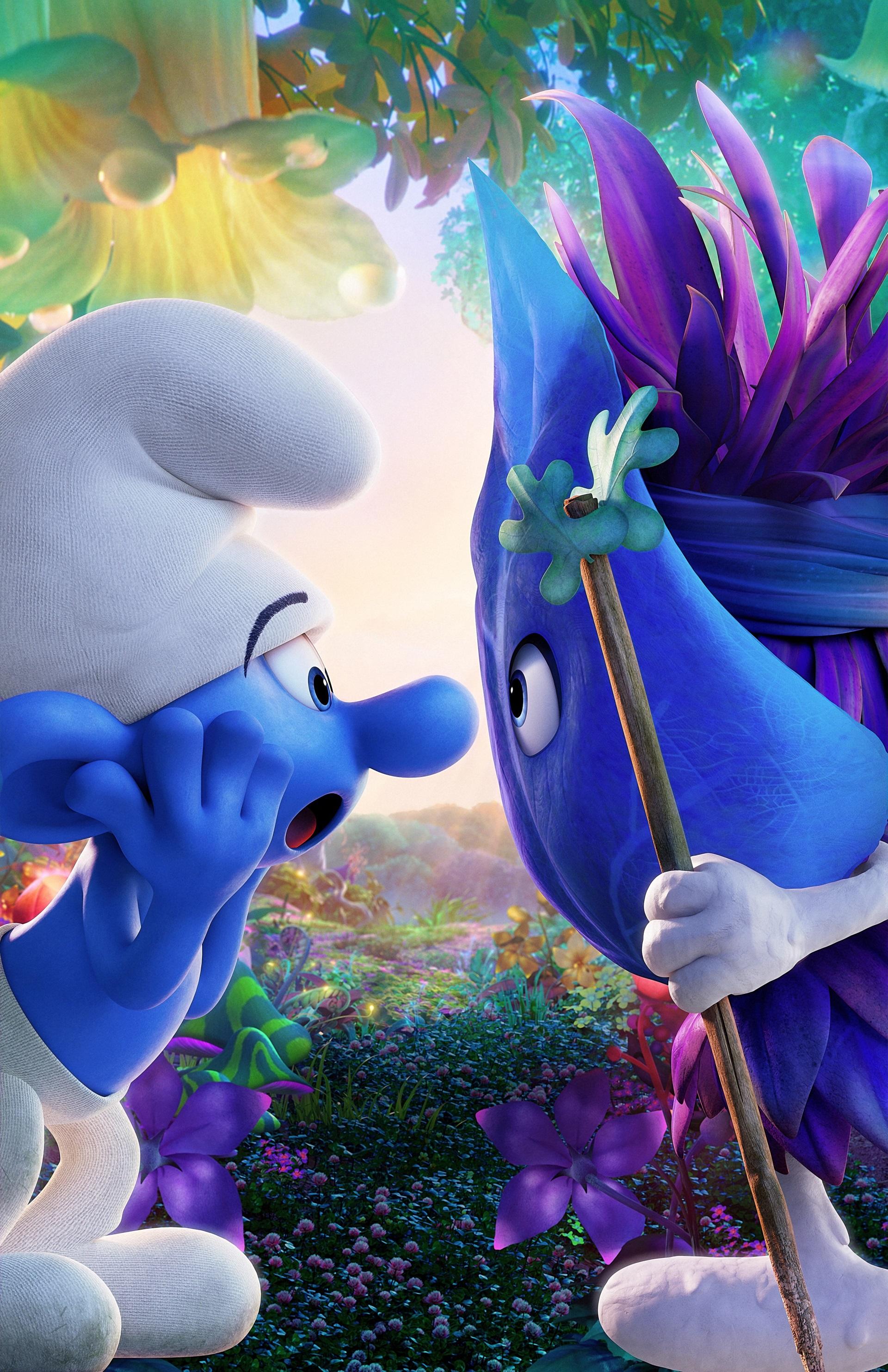1920x2968 #Animation, #Smurfs: The Lost Village, #Hefty Smurf, K HD Wallpaper