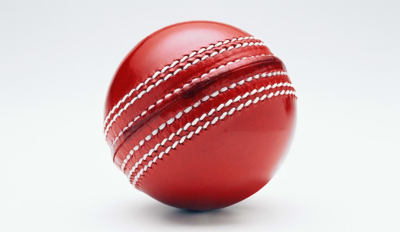 1366x795 Wallpaper 4k ball, white background, cricket 4k Wallpaper