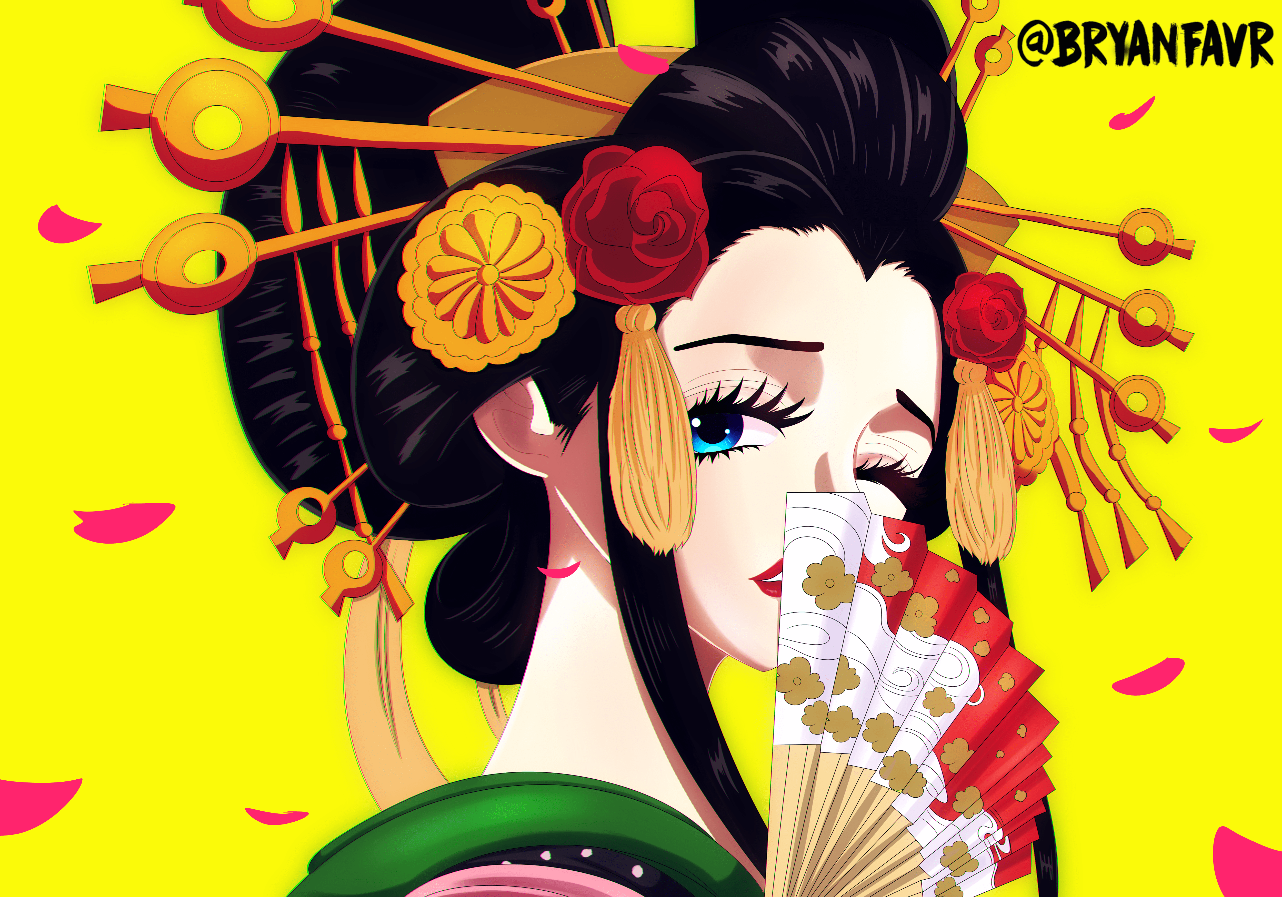 5000x3500 Komurasaki One Piece Wallpaper:5000x3500