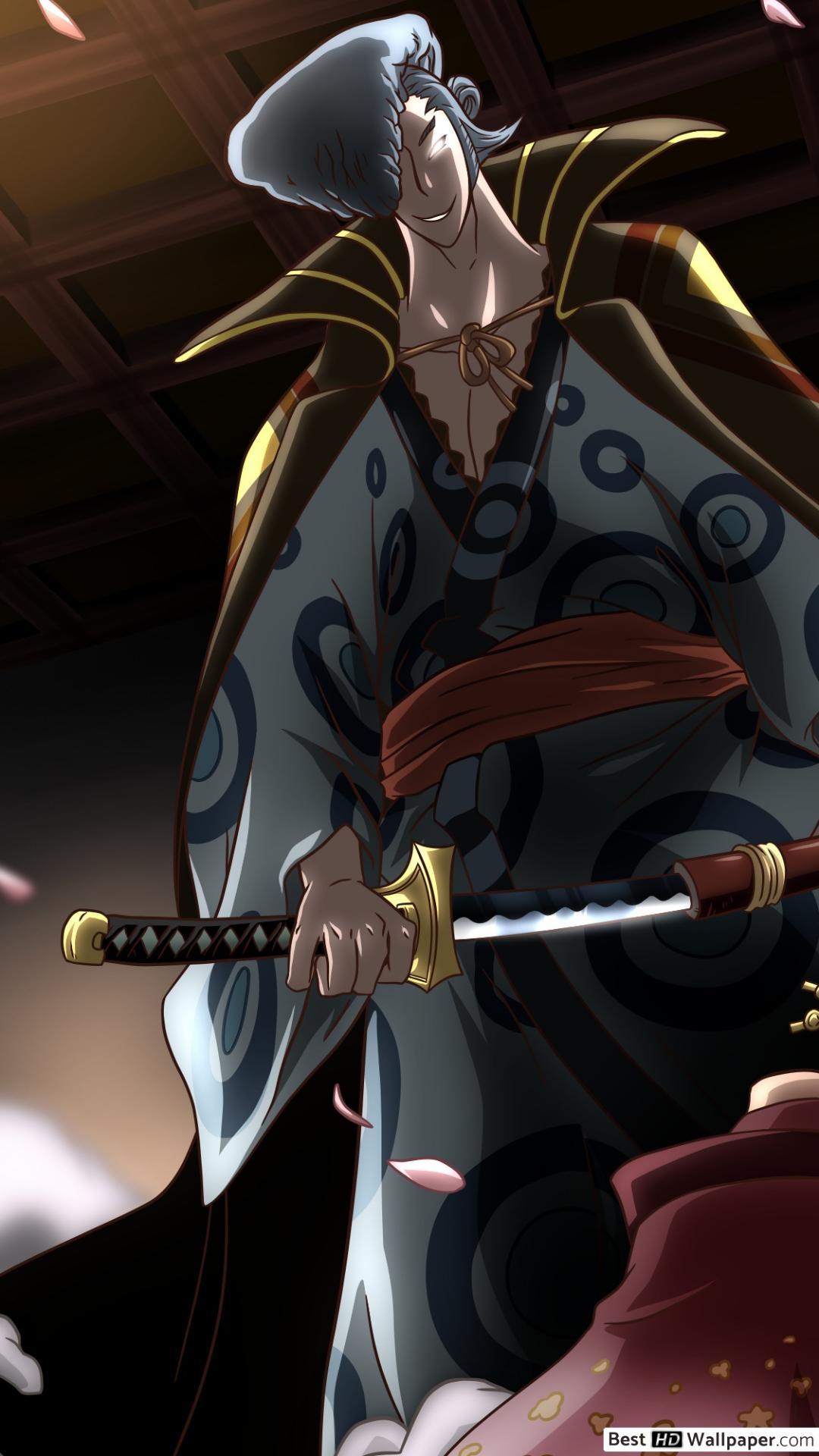 1080x1920 One Piece & Komurasaki HD wallpaper download