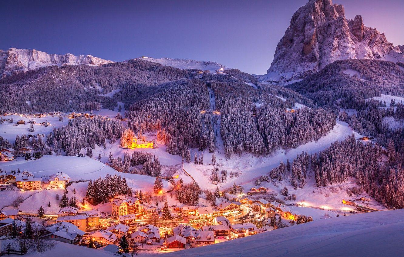 1332x850 Alps Winter Wallpaper