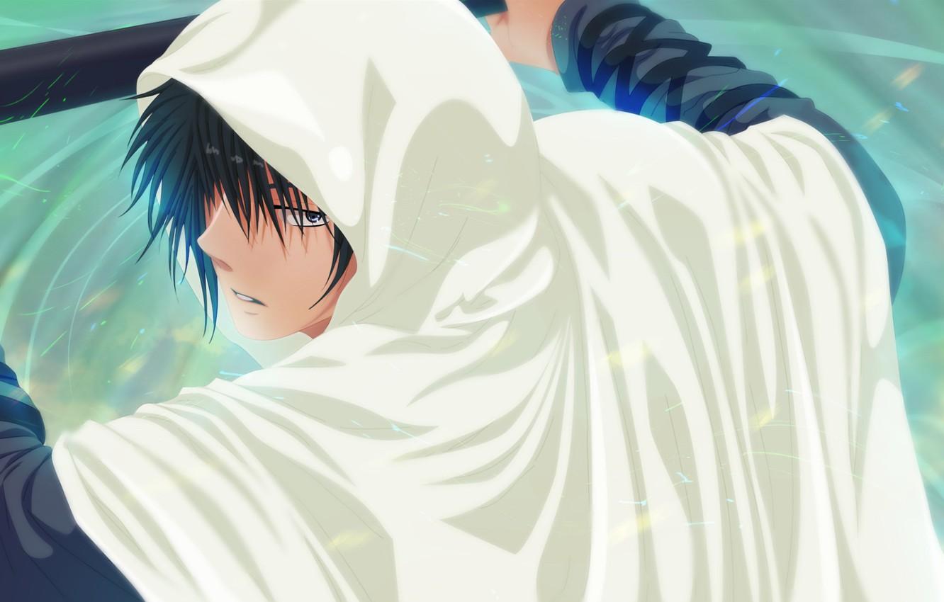 1332x850 Wallpaper look, guy, cloak, Dawn Yona, Akatsuki no Yona, Hack, Yona of the Dawn image for desktop, section сёнэн