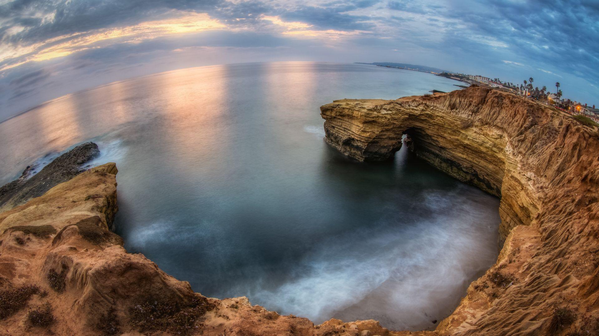 1920x1080 Desktop Wallpaper San Diego Sunset, HD Image, Picture, Background, 1rhsvf