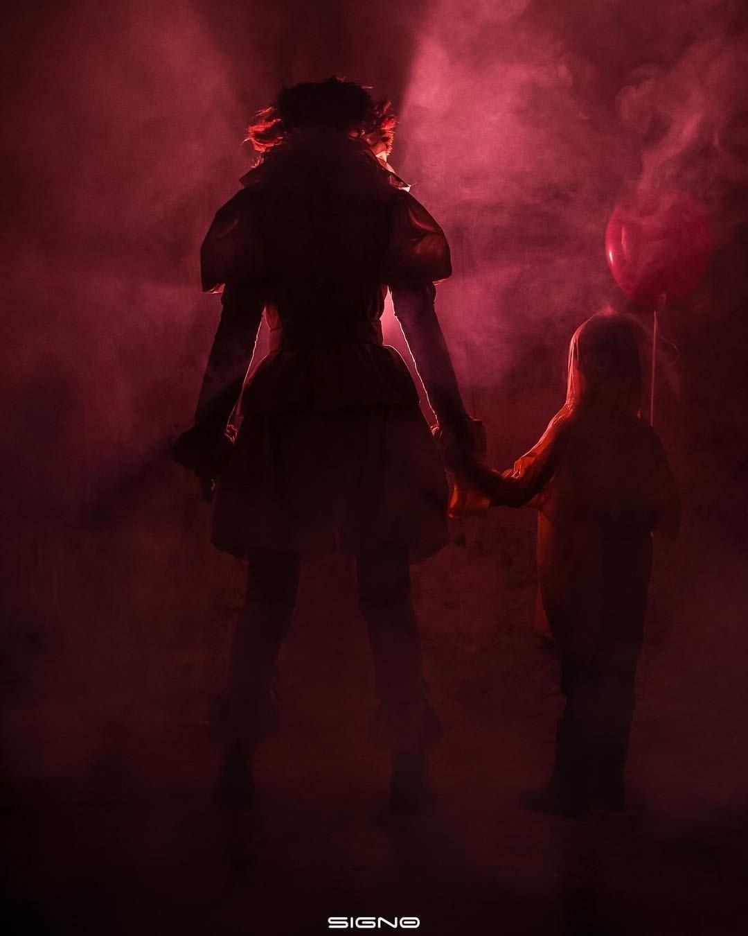 1080x1350 Me as Pennywise and Valentino as Georgie. Jessica Herrlein on Instagram: Come with m. Pennywise the dancing clown, Pennywise, Joker HD wallpaper