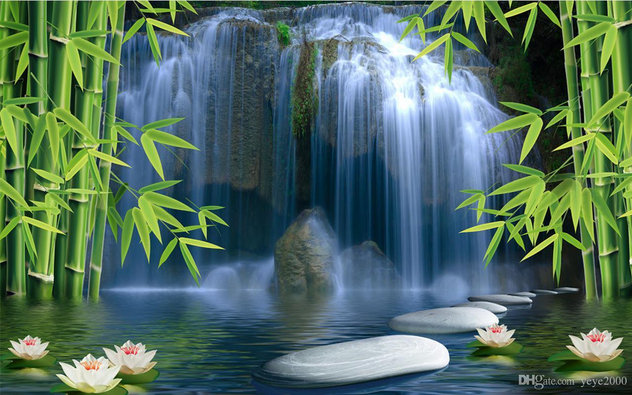 1279x801 3D Desktop Wallpaper Bamboo Forest 3D TV Background Wall Wallpaper For Walls From Yeye $39.18