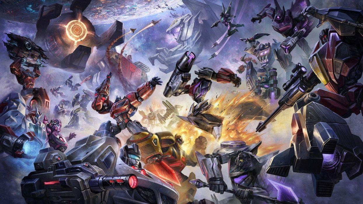 1244x700 TRANSFORMERS FALL CYBERTRON Sci Fi Mecha Action Fighting Shooter Wallpaperx1080