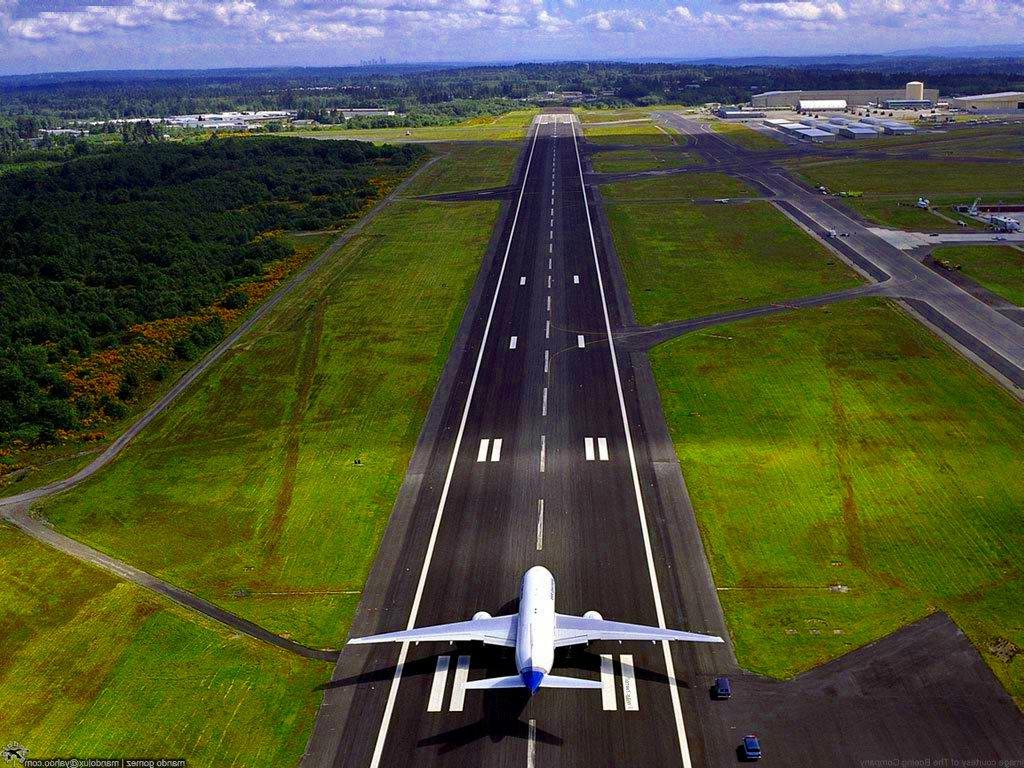 1024x768 Jomo Kenyatta International Airport Runway HD Wallpaper