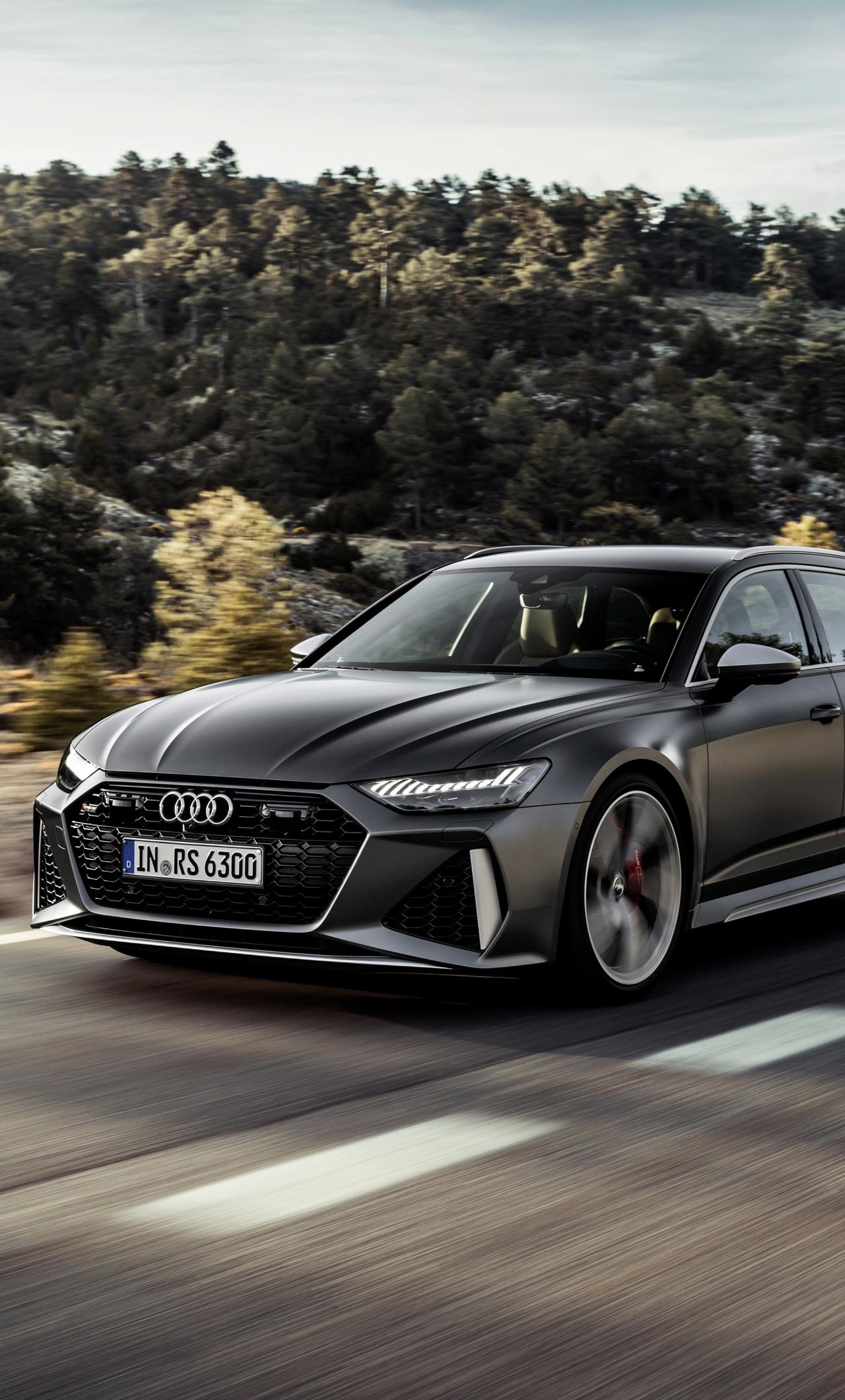 1280x2120 Download 1280x2120 wallpaper 2020 audi rs6 avant, black car, iphone 6 plus, 1280x2120 HD image, background, 23457