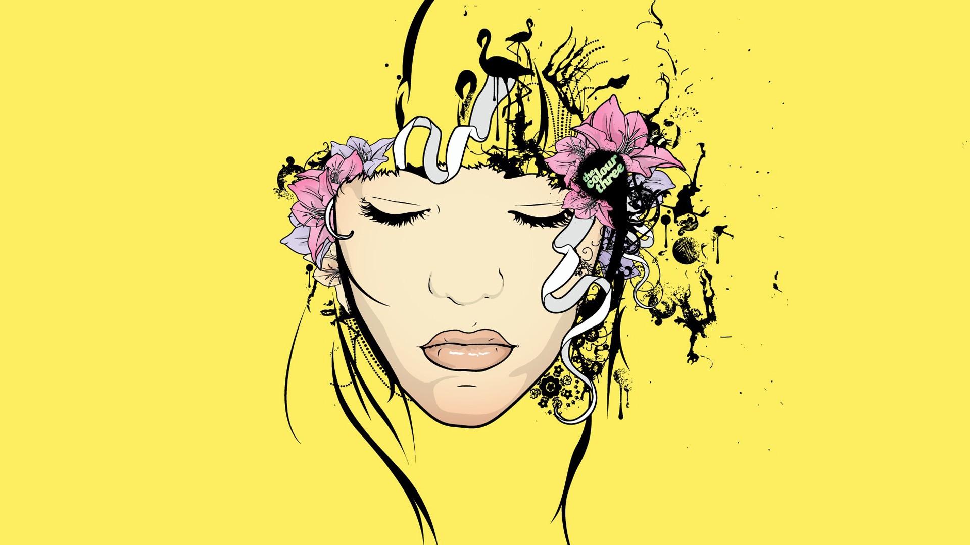 1920x1080 Desktop Wallpaper Modern Yellow Cute Wallpaper