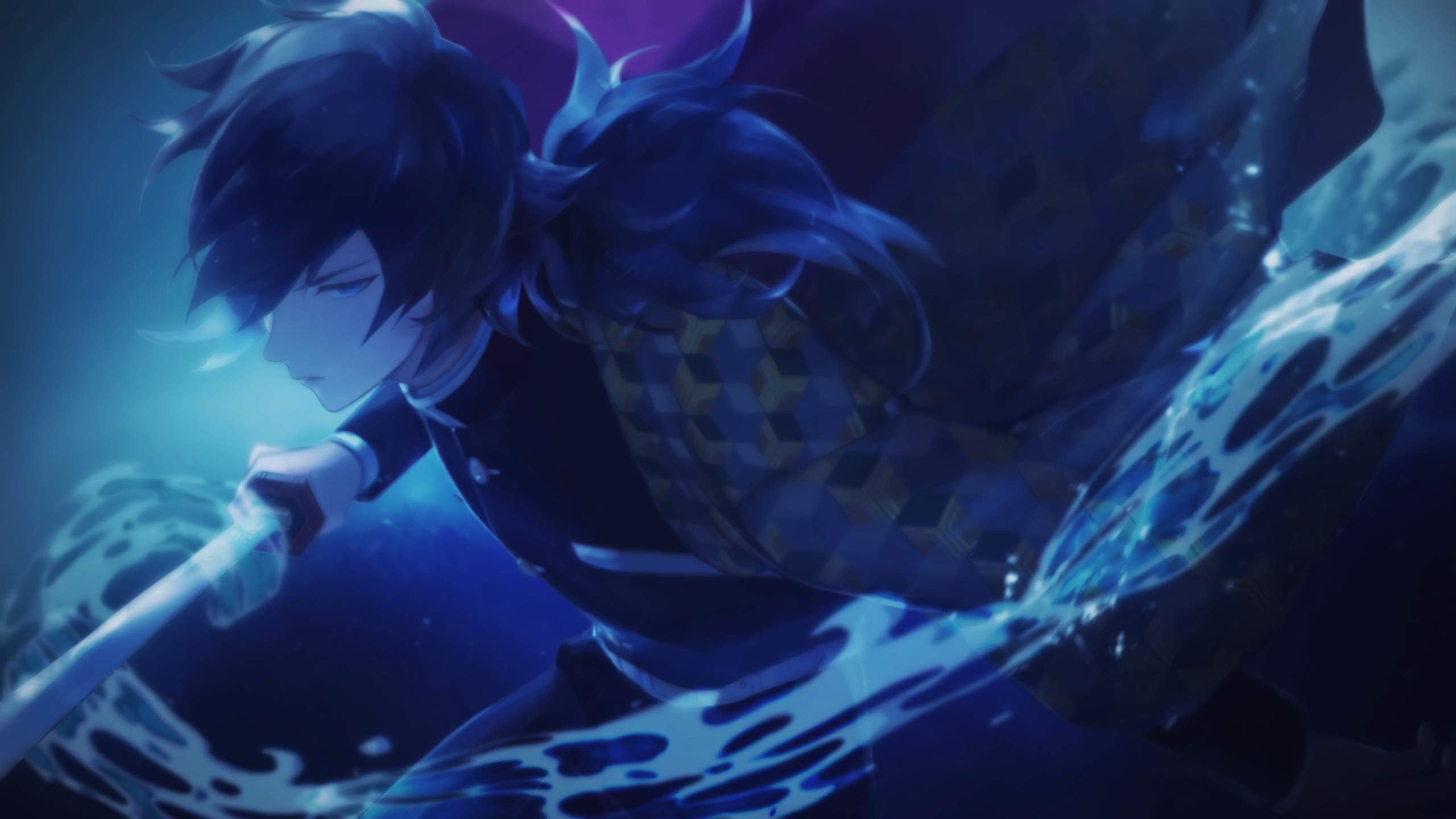 2560x1440 Kimetsu no Yaiba of the Sea 2K 60FPS [Wallpaper Engine Anime]