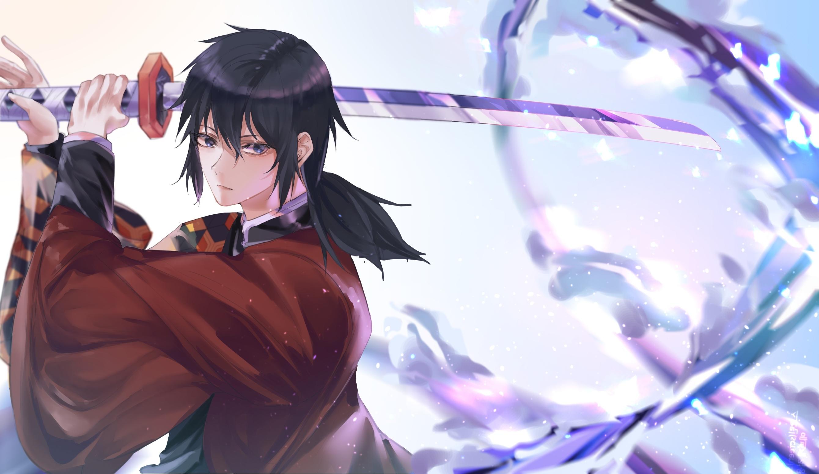 2680x1552 Wallpaper Tomioka Giyuu, Kimetsu No Yaiba, Demon Slayer:2680x1552
