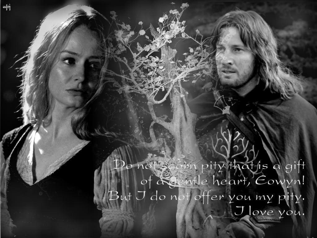 1024x768 Faramir and Eowyn and Eowyn Wallpaper