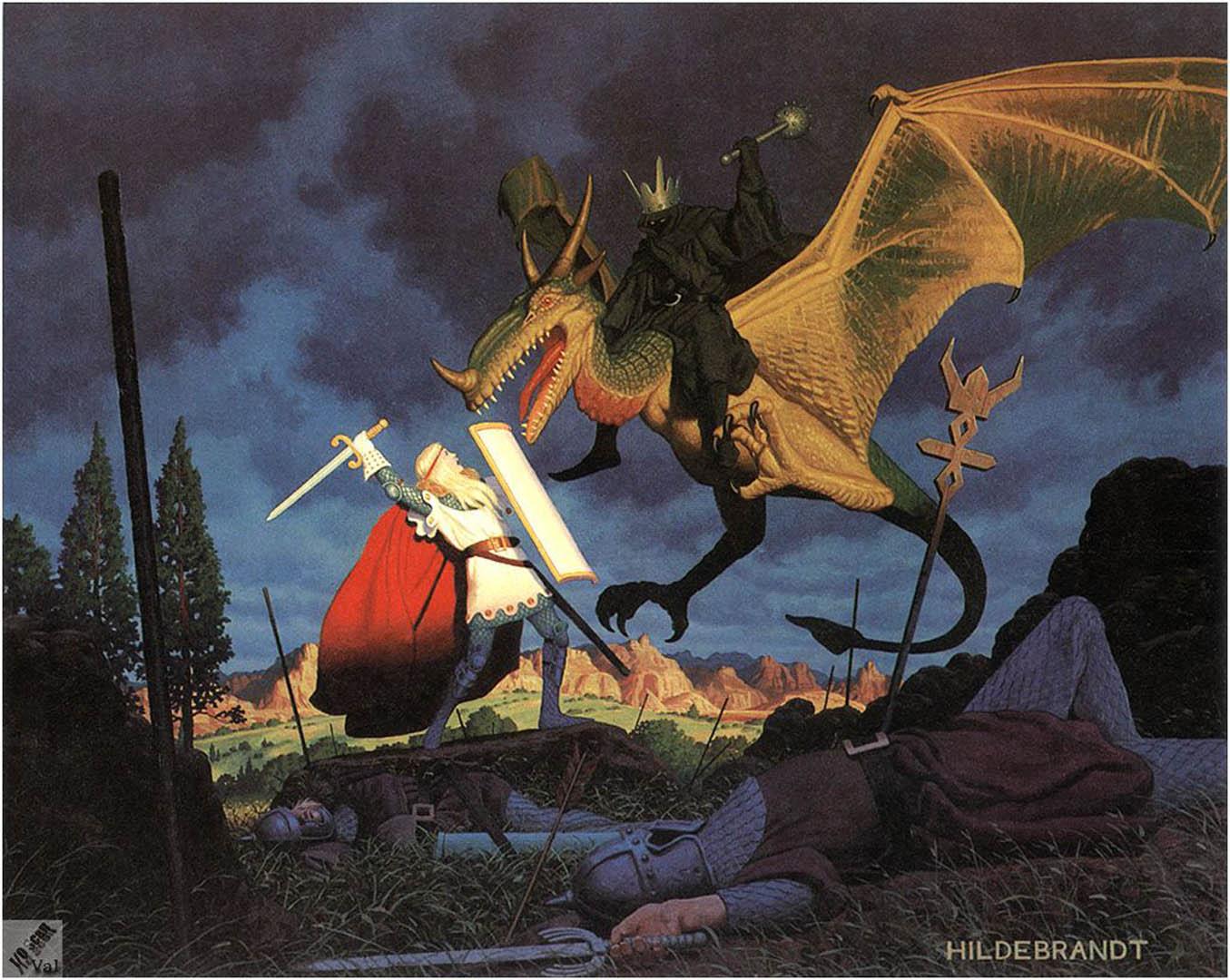 1355x1080 Eowyn And The Nazgul Lord Of The Rings