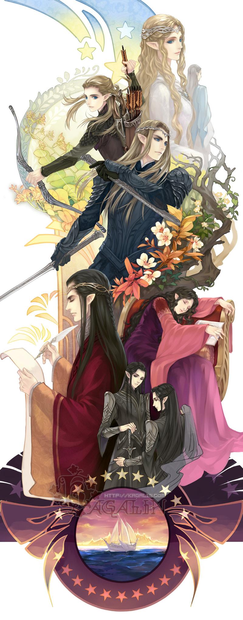 800x2042 Elrond Lord of the Rings Anime Image Board