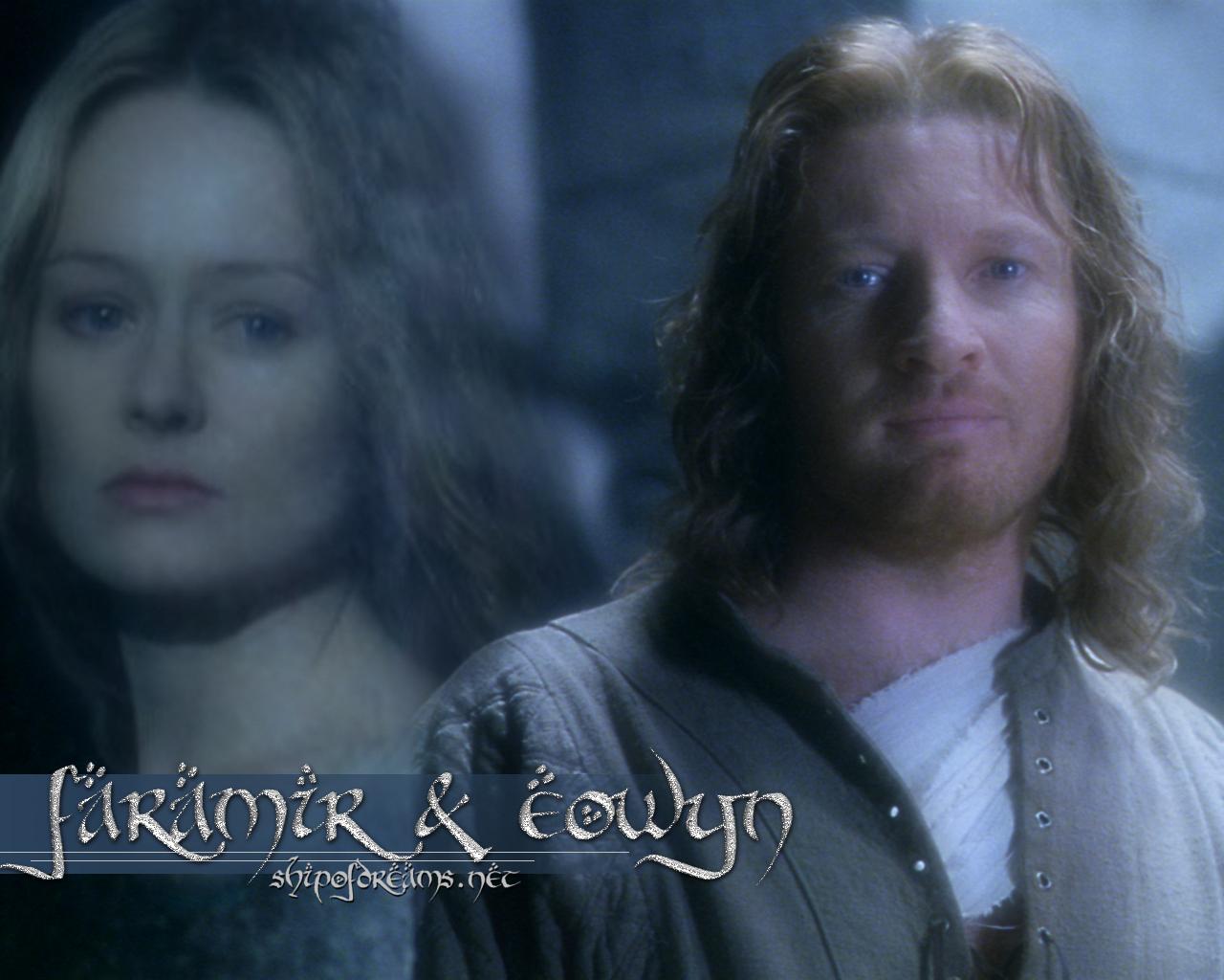 1280x1024 Couples, Aragorn and Arwen, Faramir and Eowyn, Sam and Rosie wallpaper image Tirith of the Rings