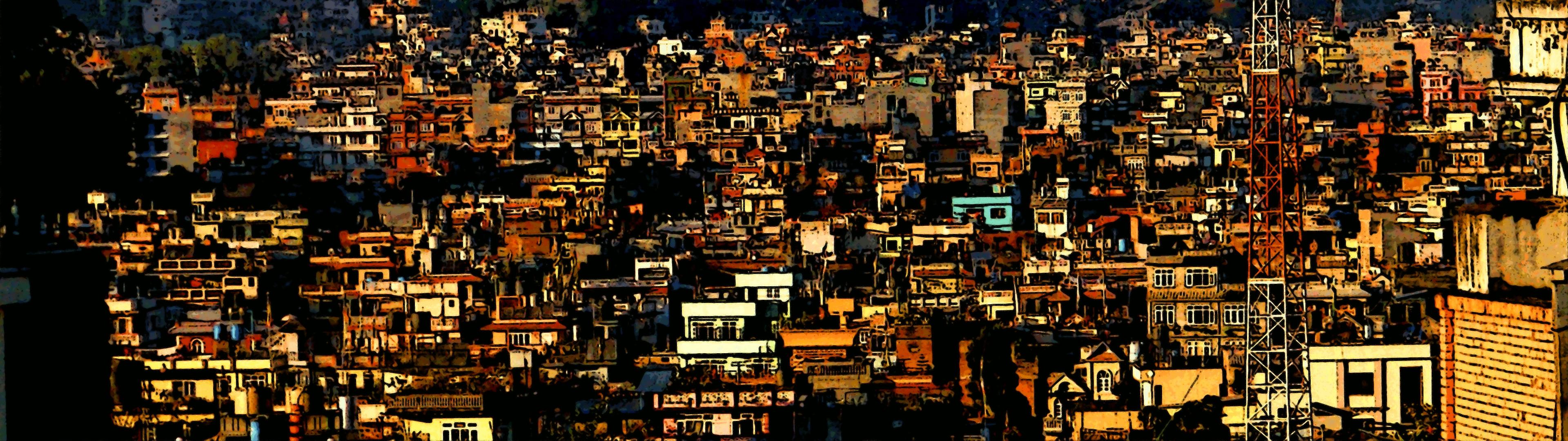 3840x1080 City HD Wallpaper