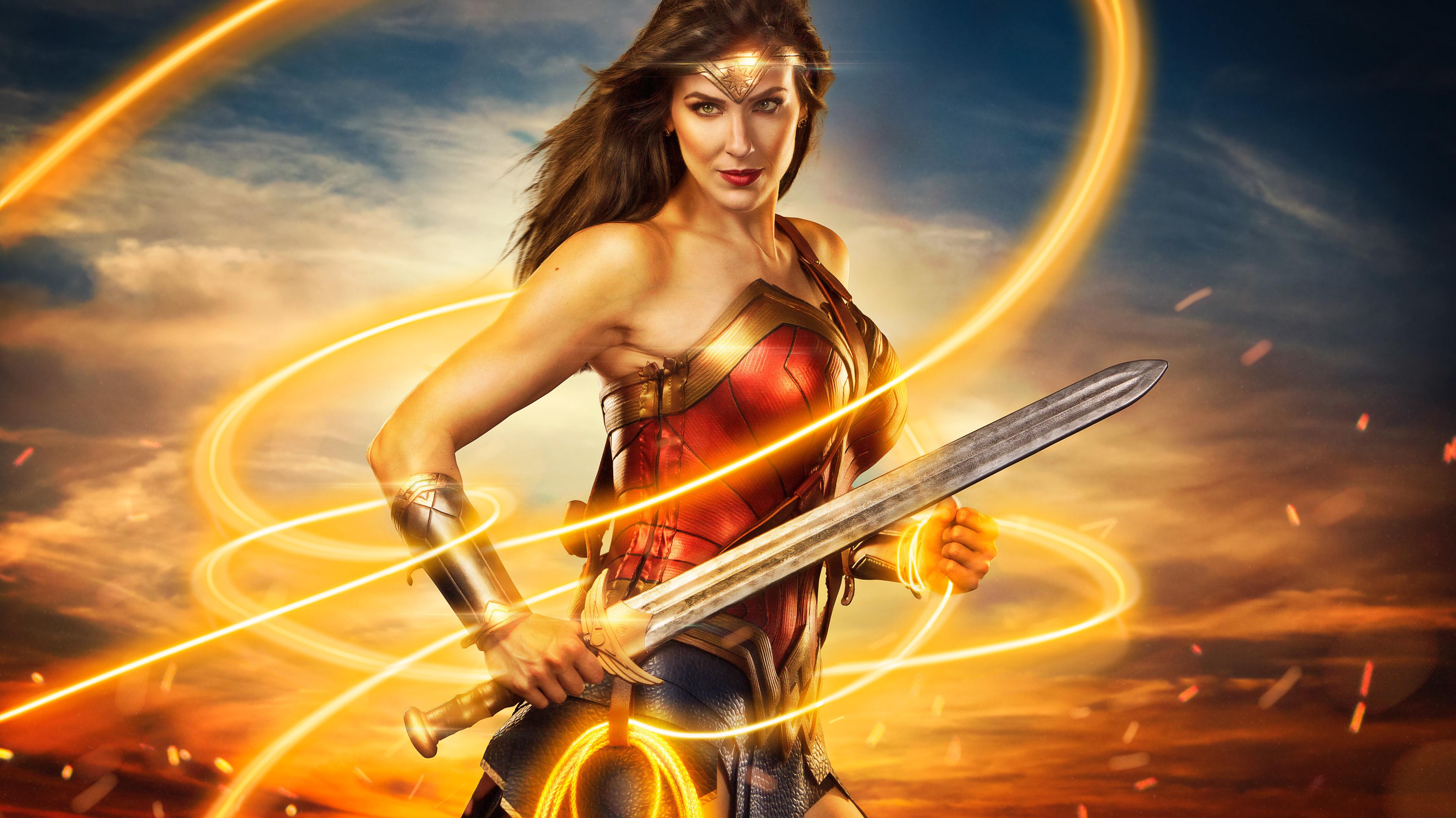 3840x2160 Wallpaper 4k Wonder Woman 4k Cosplay Wallpaper