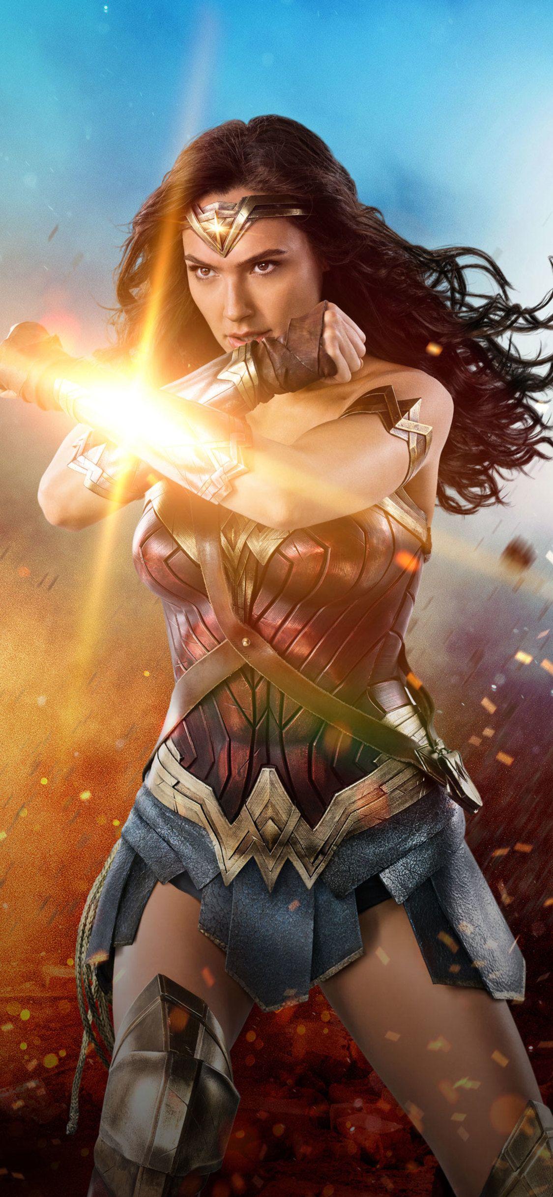 1125x2436 Wonder Woman 4k iPhone XS, iPhone iPhone X HD 4k Wallpaper, Image, Background, Photo. Wonder woman movie, Wonder woman picture, Wonder woman