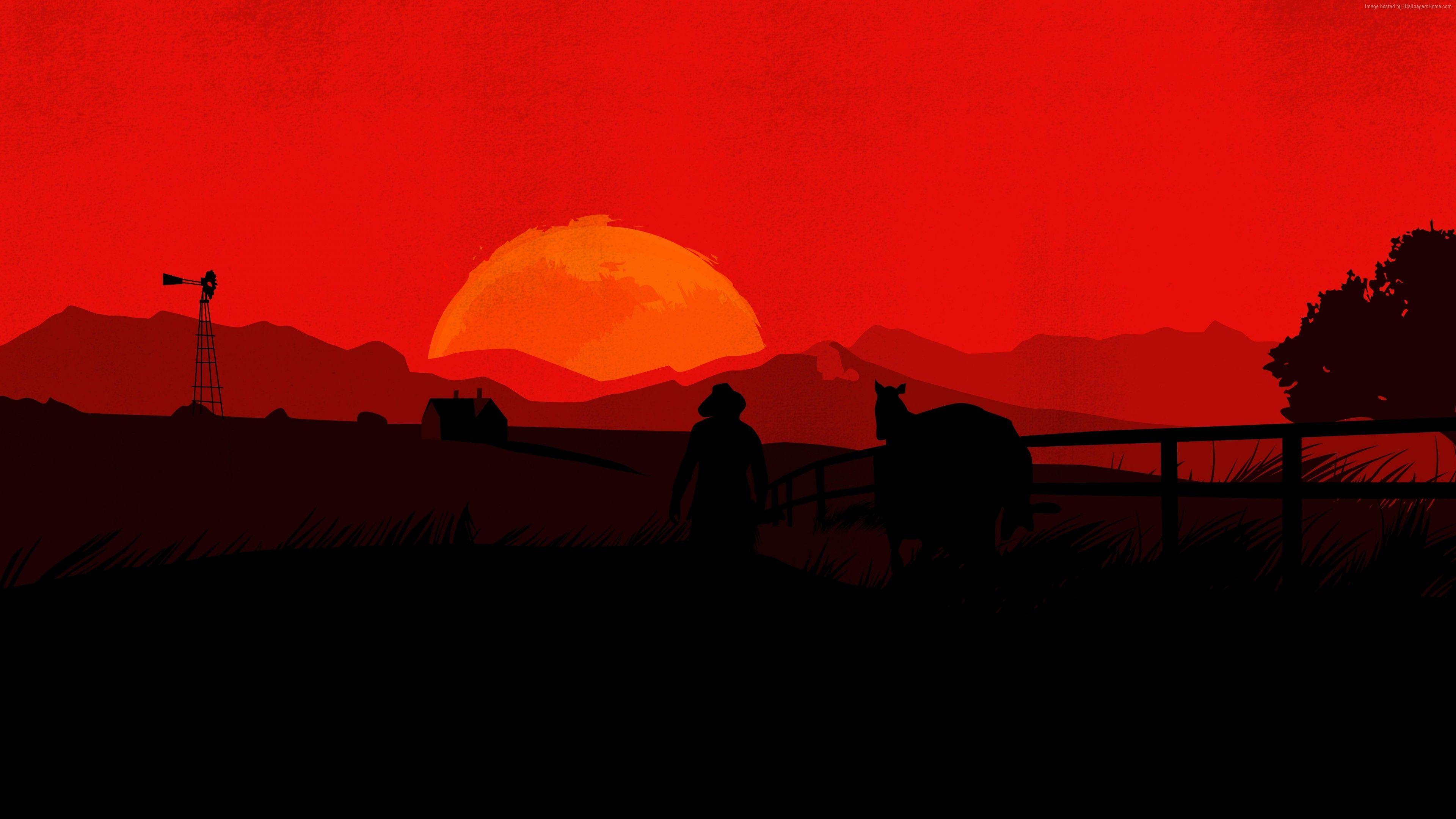 Обои на пк red dead redemption 2