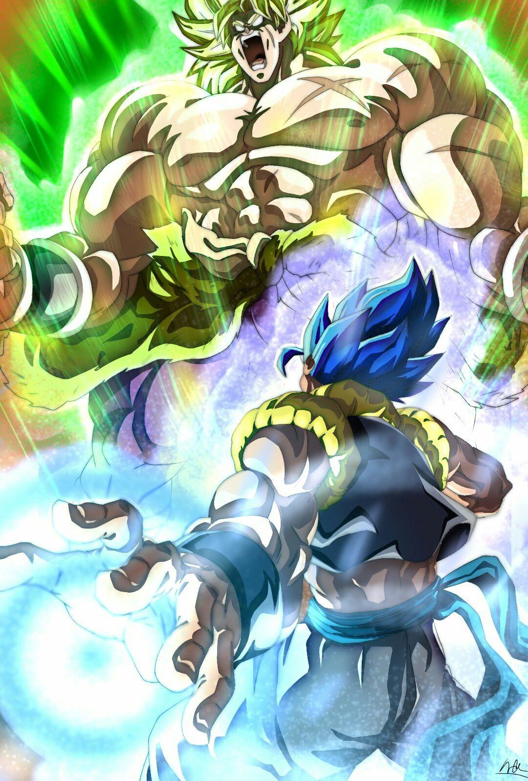 1080x1596 Gogeta Vs Broly Wallpaper iPhone