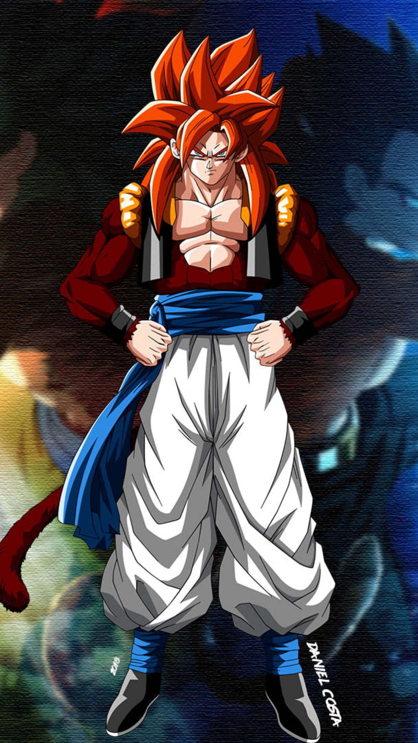1440x2560 Wallpaper Dragon Ball, Dragon Ball Gt, Gogeta, Son Goku • Wallpaper For You HD Wallpaper For Desktop & Mobile