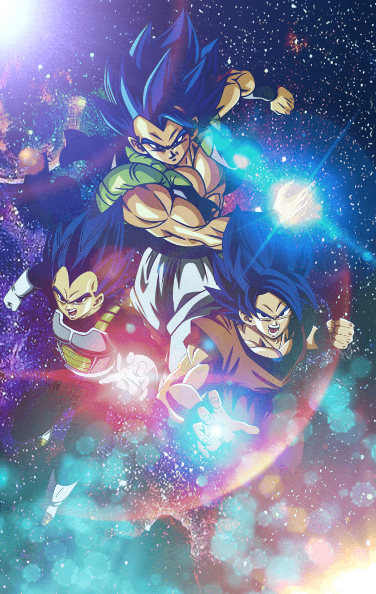 755x1192 DBS Gogeta wallpaper edit