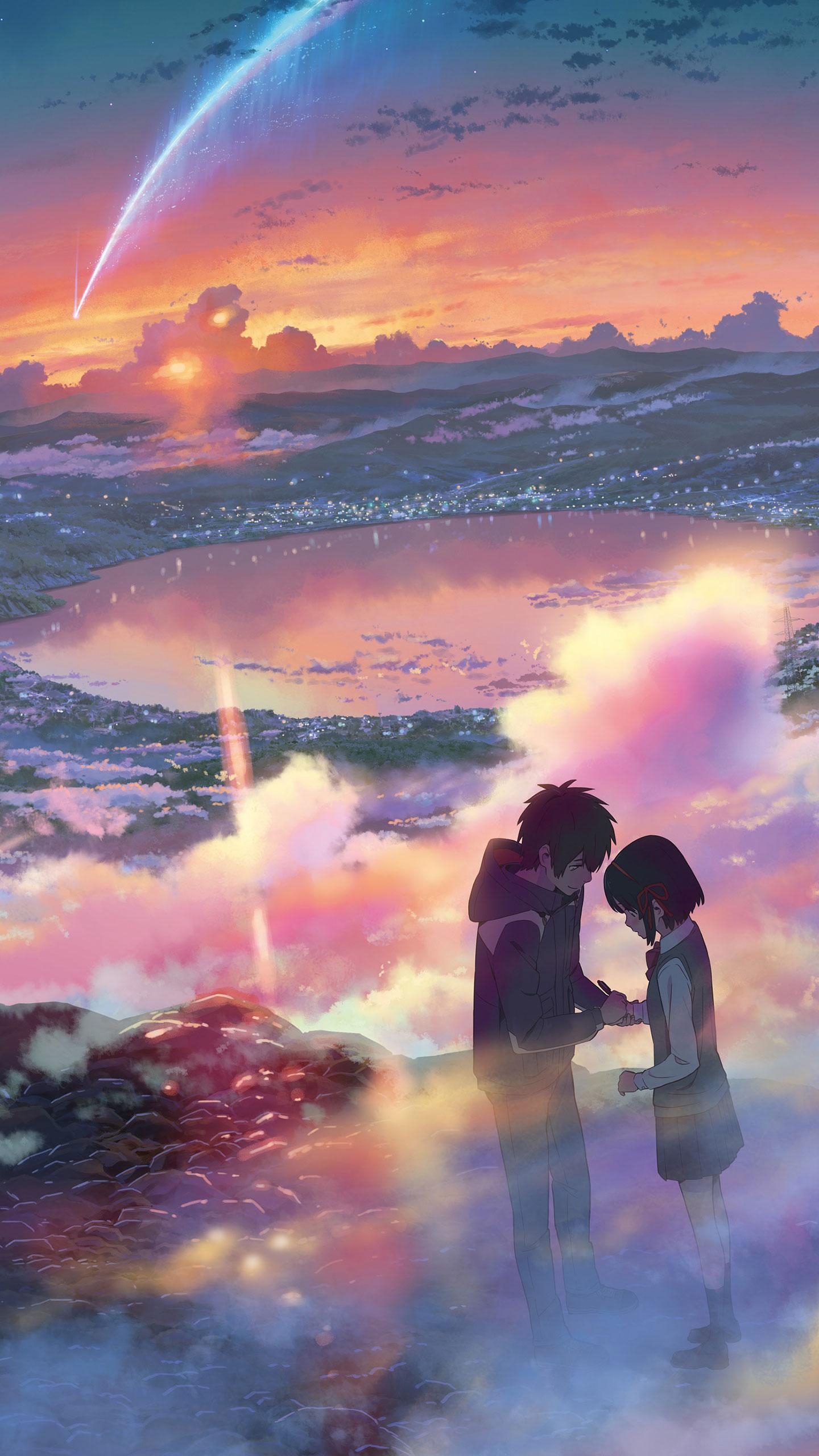 1440x2560 The Forgotten Lair. Kimi no Na wa. Mobile Wallpaper
