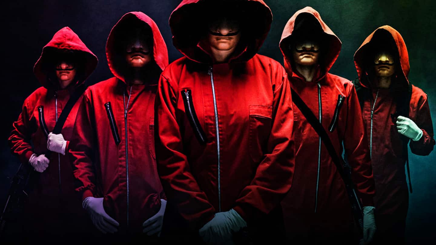 1440x810 Money Heist 5' wraps filming, cast poses one last time
